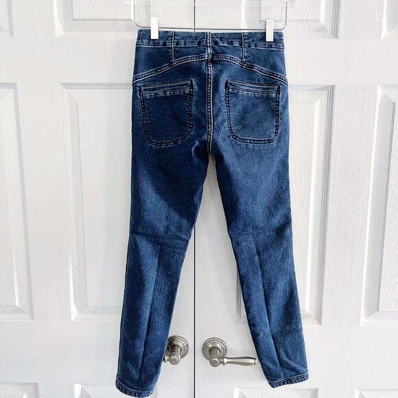 Free People High Rise Skinny Jeggings - Picture 5 of 9